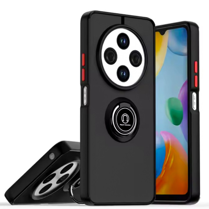 Чехол - накладка TPU Color Matte Ring для Xiaomi Redmi 14C / Poco C75