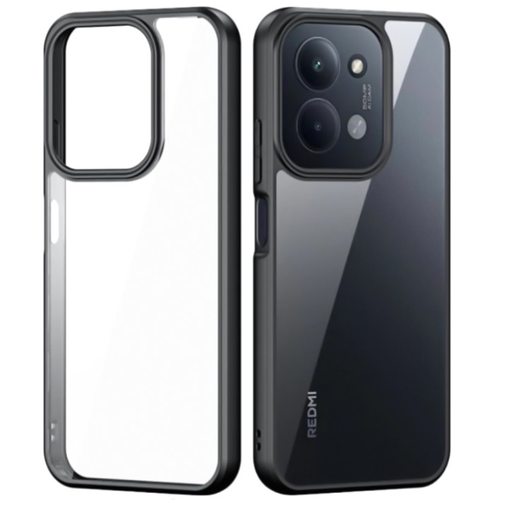 Чехол DUX DUCIS Aimo для Xiaomi Poco C85 4G / Redmi 15C 4G с защитой на камеру, Black