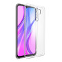 Прозрачный силиконовый чехол накладка Oucase для Xiaomi Redmi 9, Тransparent