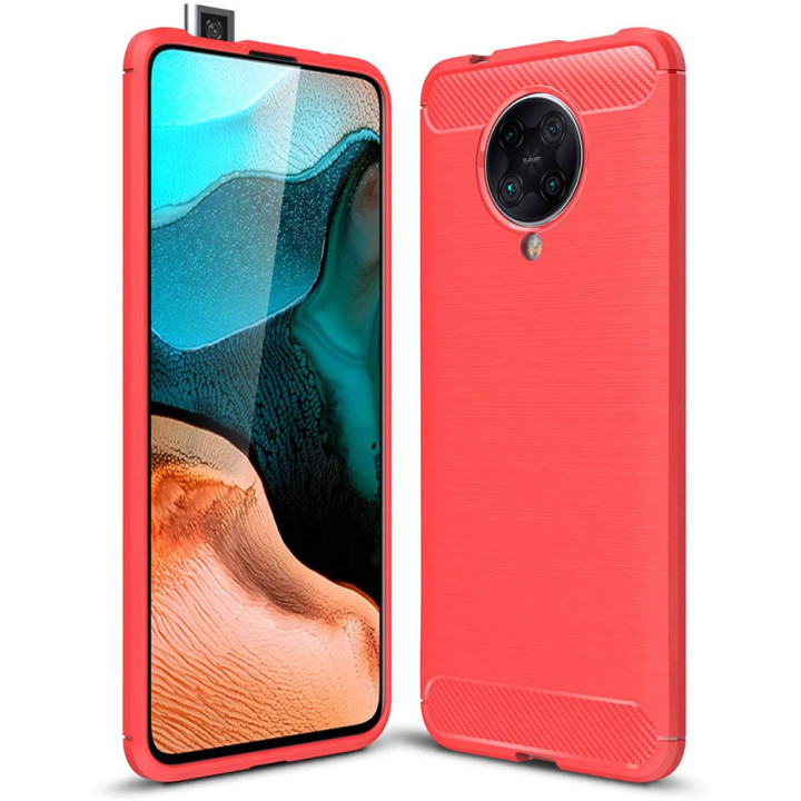 Чехол накладка Polished Carbon для Xiaomi Redmi K30 Pro