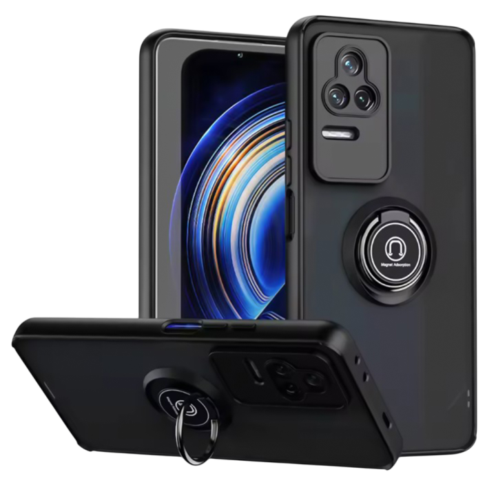 Чехол - накладка TPU Color Matte Ring для Xiaomi Redmi K50 / K50 Pro