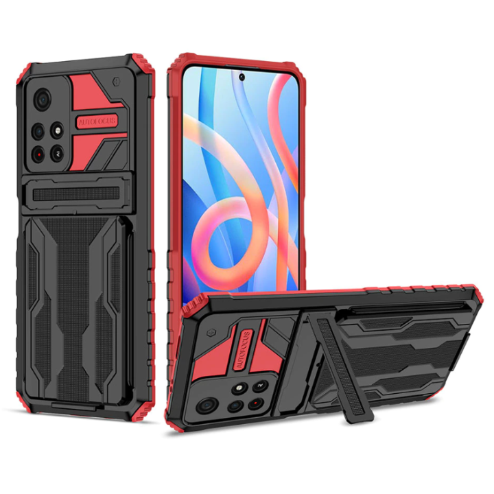 Чехол-накладка Ricco Armor Card Case для Xiaomi Redmi Note 11 Pro Plus