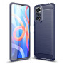 Чехол-накладка Carbon для Xiaomi Redmi Note 11 5G / Note 11s 4G синий