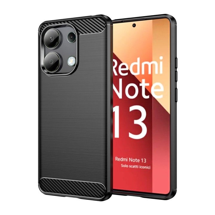  Чехол - накладка Polished Carbon для Xiaomi Redmi Note 13 4G