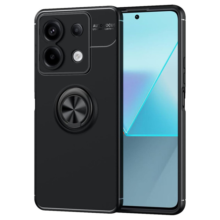 Чехол Auto Focus 360 Rotating Ring для Xiaomi Redmi Note 13 Pro 5G / Poco X6