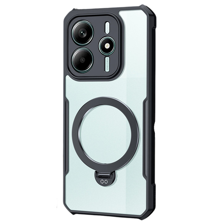 Противоударный чехол XUNDD Ring для Xiaomi Redmi Note 14 5G, Black