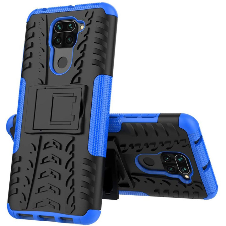 Бронированный чехол Armored Case для Xiaomi Redmi Note 9/ Redmi 10X (4G)