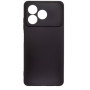 Матовый чехол накладка TPU для ZTE Blade A36 4G, Black
