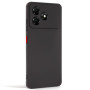 Матовый чехол накладка TPU для ZTE Blade A36 4G, Black