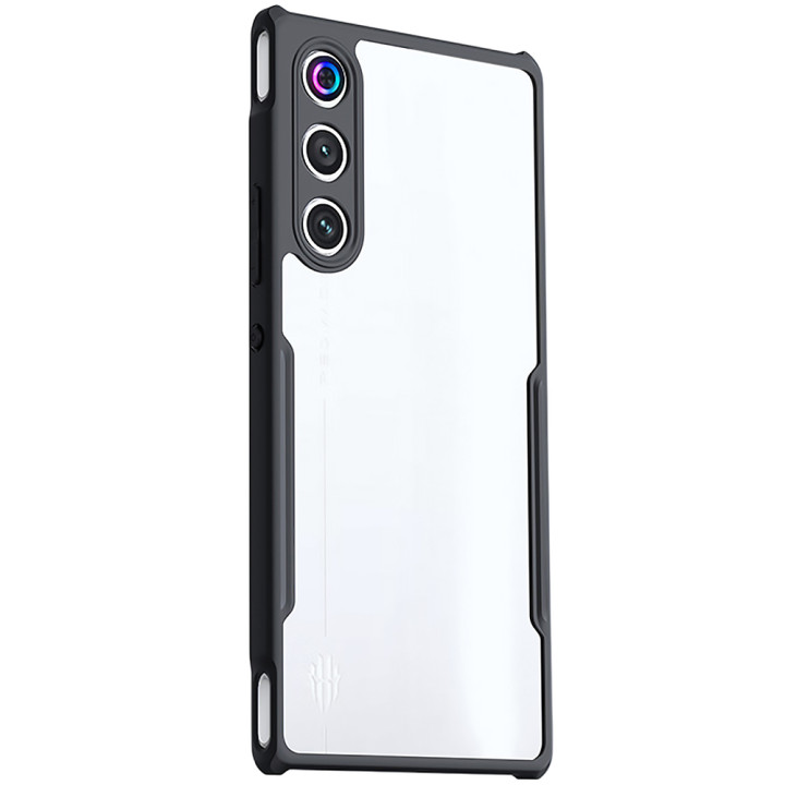 Противоударный чехол XUNDD Texture для ZTE nubia RedMagic 10 Air​​​​​ с защитой на камеру, Black