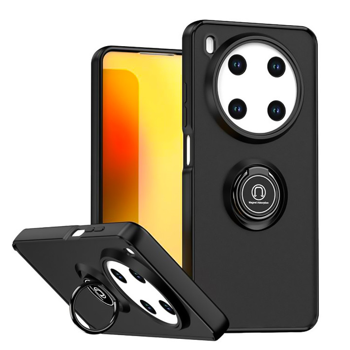 Чехол TPU Color Matte Ring для ZTE Blade V70 Ma​x с кольцом - подставкой