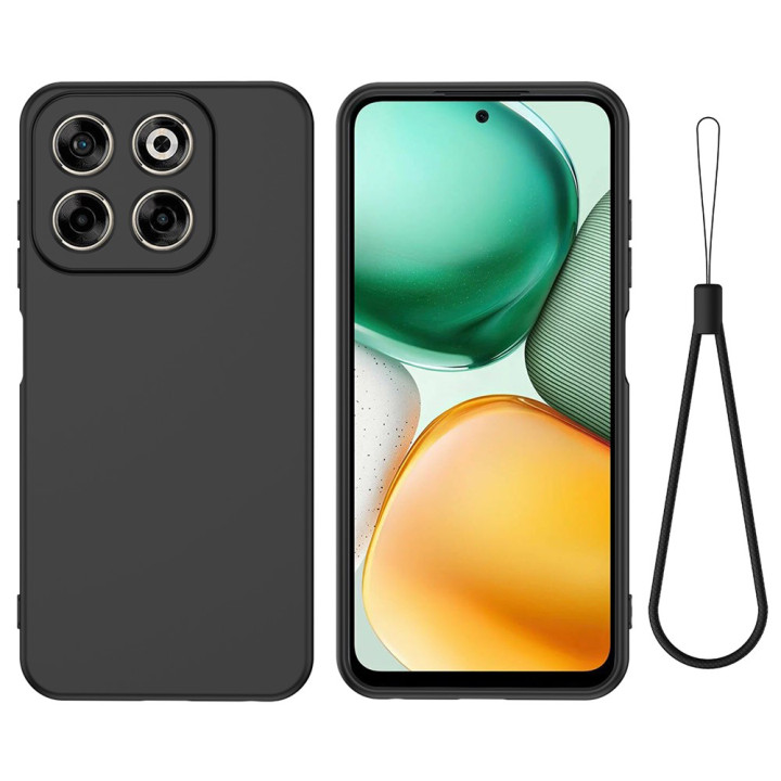 Чехол Silicone Cover Full для ZTE Blade V70 со шнурком – петлей