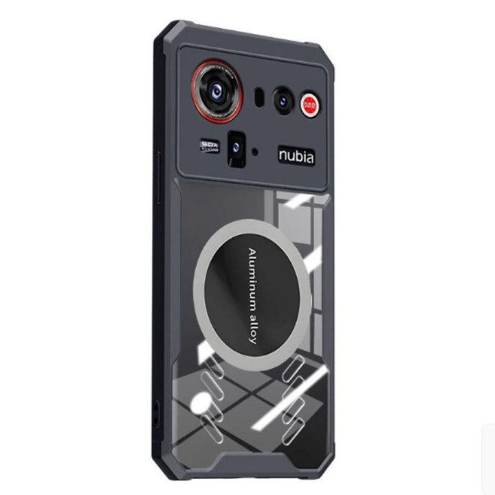 Противоударный чехол – накладка Acryl Armor Shell для ZTE nubia Z80 Ultra, Black с поддержкой беспроводной зарядки