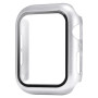 Чехол с защитным стеклом Protective Cover with Glass для Apple Watch 44mm серебряный