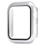 Чехол с защитным стеклом Protective Cover with Glass для Apple Watch 45mm серебряный