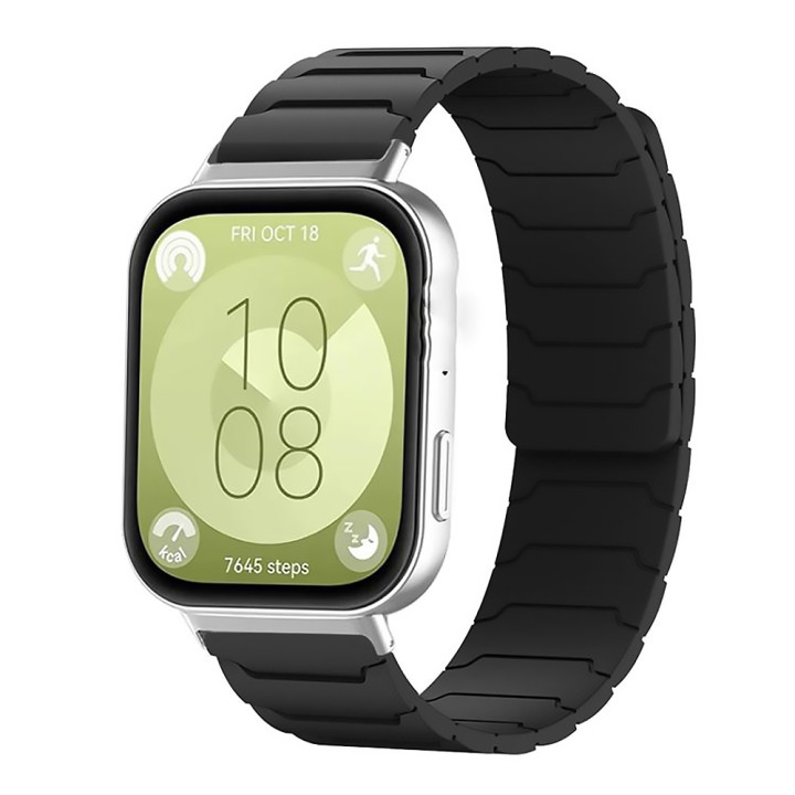 Ремешок Silicone Magnetic для смарт-часов Amazfit Bip 6 / 5, 22mm