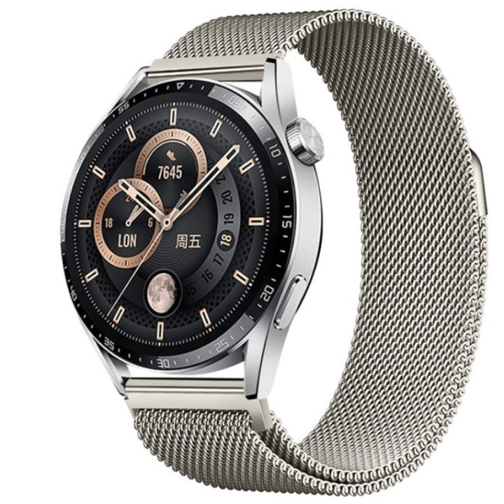 Металлический ремешок Milanese Magnetic для смарт-часов Haylou Solar Ultra / RS5 / Iron N1 / Solar 5 / Solar Neo, 22mm