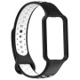 Ремешок Sport Strap для Amazfit Band 7 20mm черный с белым