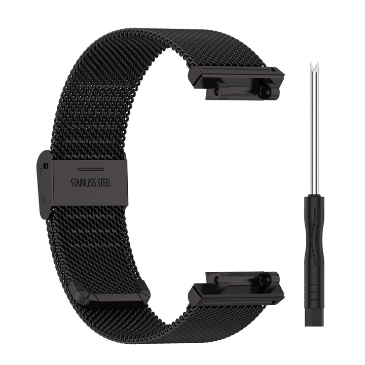 Металлический ремешок Milanese Magnetic для смарт-часов Amazfit T-Rex 2