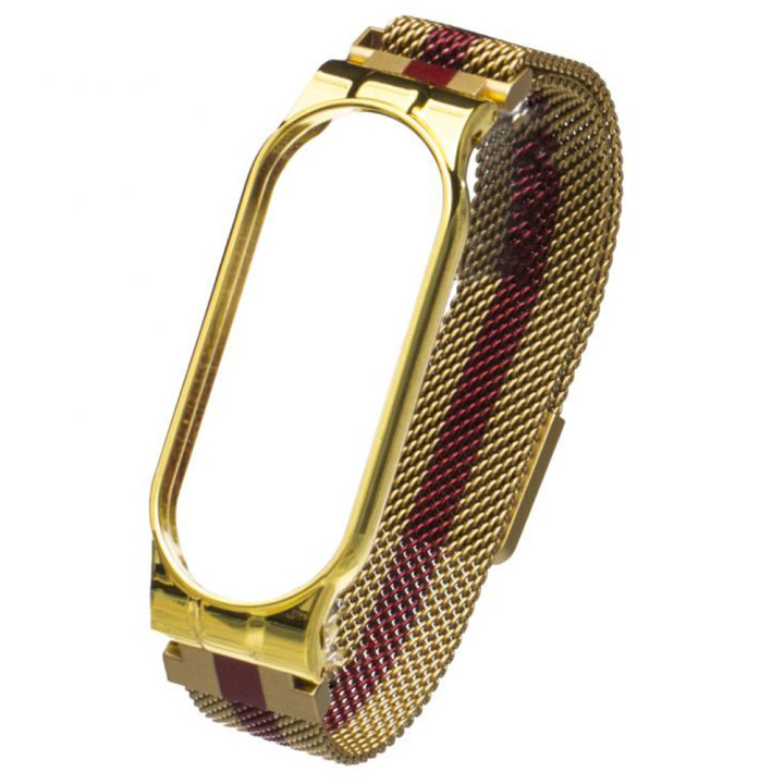 Ремешок Milanese Magnetic для браслета Xiaomi Mi Band 5 / Mi Band 6