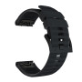 Ремешок Silicone Across Strap для смарт-часов Garmin Fenix 6 / 6 Pro / 7 / 7 Pro, 22mm чёрный