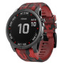 Ремешок Silicone Army для Garmin Fenix Fenix 7X / 6X / 6X Pro / Tactix 7 / Quatix 7X  26mm красный