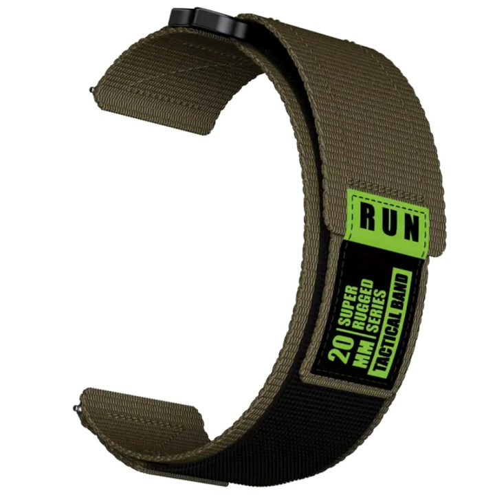 Ремешок Nylon Run для смарт-часов Garmin Instinct E с универсальным креплением, 20mm