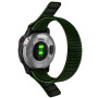 Ремешок Epik Nylon для смарт-часов Garmin Instinct E 40mm / Descent Mk3 43mm / Mki 43mm, 20mm зелёный