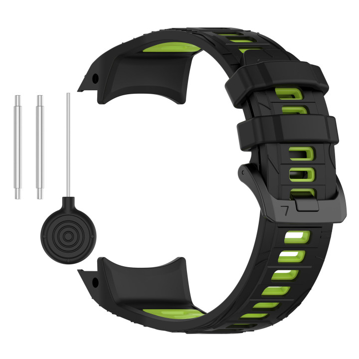 Ремешок Sport Silicone Dual Color для Garmin Enduro 2 / 3 / Tactix 7 / Instinct 3 50mm, 26mm со шпилькой