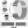Ремешок New Milanese Loop для Samsung Galaxy Watch 4 / 5 / 6 / Active 2 20 mm со шпильками золотой