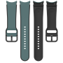 Силиконовый ремешок Silicone Dual Color для смарт часов Samsung Galaxy Watch 6 / 5 / 4, 22mm