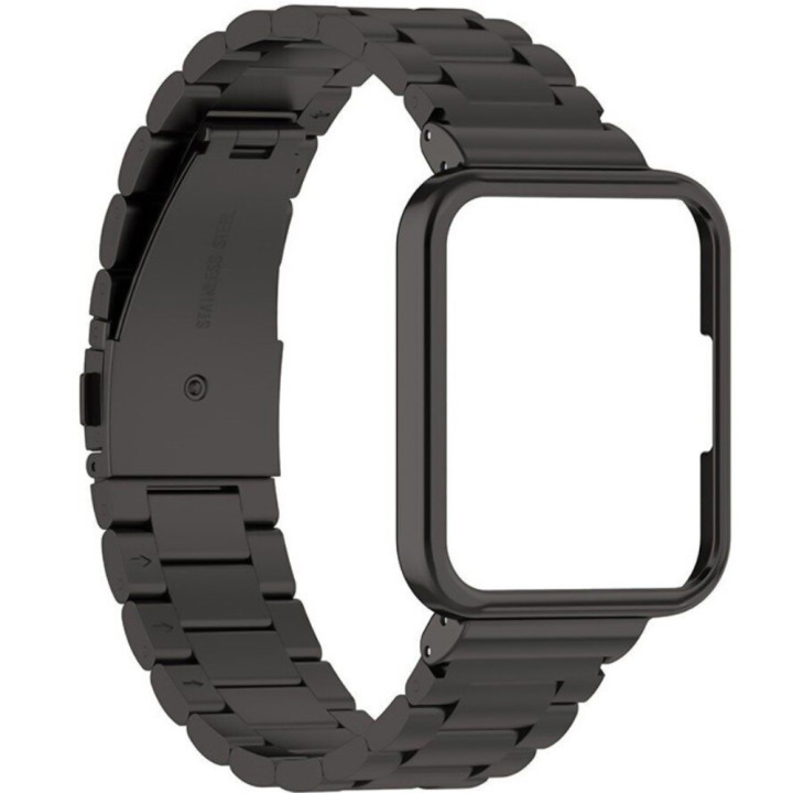 Металлический ремешок з чехлом Metal Classic для Xiaomi Redmi Watch 2 lite