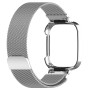 Металлический ремешок Deexe Milanese Stainless Steel для Xiaomi Redmi Watch 3 серебряный