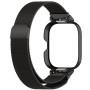 Ремешок Milanese Magnetic для Xiaomi Redmi Watch 5 з чехлом черный