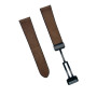 Кожаный ремешок для Xiaomi Redmi Watch 5 коричневый