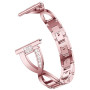 Универсальный металлический ремешок Diamond Glamour для смартчасов, 18mm