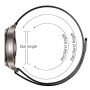 Металлический ремешок Milanese Magnetic для смарт-часов Huawei Watch GT 6 41mm, 18mm