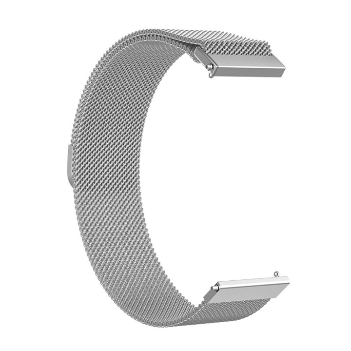 Универсальный металлический ремешок Milanese Magnetic для смартчасов, 20mm