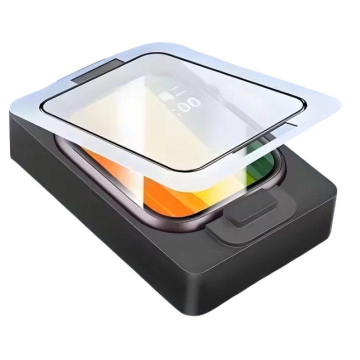 Защитное стекло HD Clear для смартчасов Apple Watch Series 10 /11 42mm с рамкой для поклейки