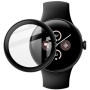 Противоударное защитное стекло SoftGlass Full Cover PMMA для Google Pixel Watch 3 41mm / Pixel Watch 4 41mm, Black