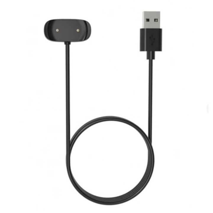 Магнитное зарядное устройство USB для часов Amazfit GTS 4 mini / GTR mini 1м, Black