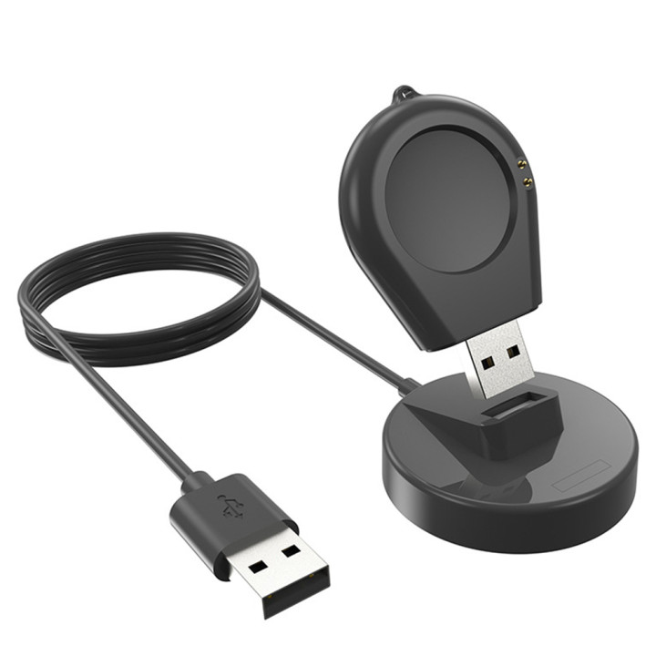 Зарядное устройство (док-станция с кабелем) для смарт-часов Xiaomi Watch 2 Pro / S3 / S2 5V 1A, Black