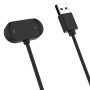 Магнитное зарядное устройство USB кабель для смартчасов Amazfit GTR 4 / GTS 4 / T-Rex 2 1м, Black