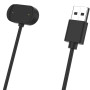 Магнитное зарядное устройство USB кабель для смартчасов Amazfit GTR 4 / GTS 4 / T-Rex 2 1м, Black