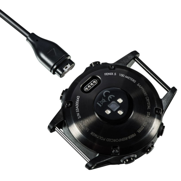 USB кабель-зарядка для часов Garmin Fenix E 47mm, Black