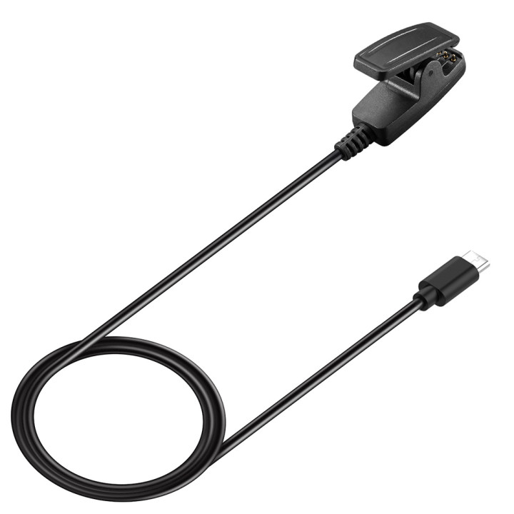 Type-C кабель-зарядка для Garmin Lily 2 / Lily 2 Active, 1m