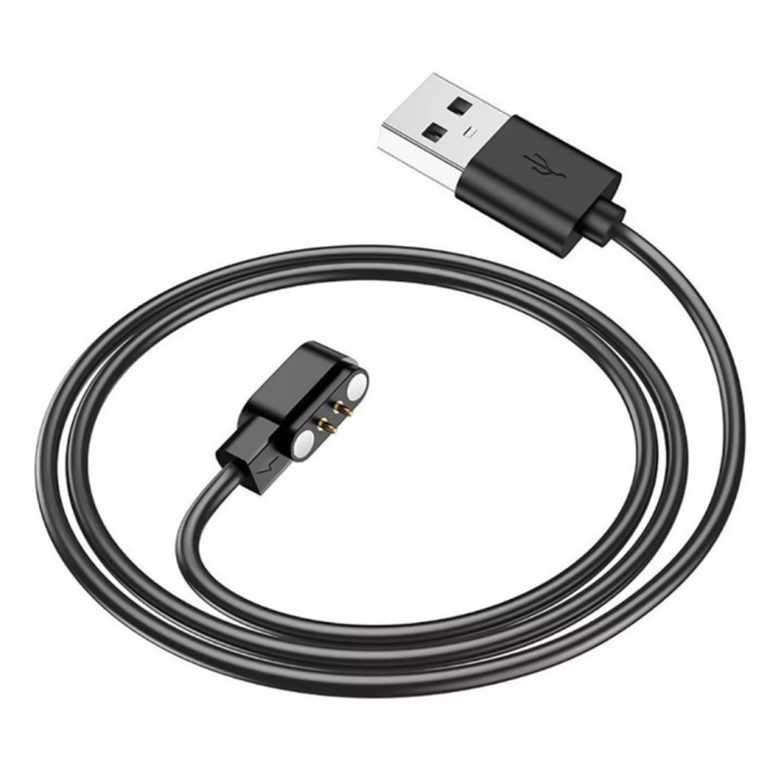 Кабель зарядки Hoco для смарт-часов Hoco Y10 Pro, Black