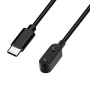 Type-C кабель зарядка для смарт-часов Huawei Band 10 / Band 9 / Band 8 1м, Black
