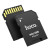 Адаптер, переходник для карты памяти Hoco HB22 Micro-SD (TF) to SD, Black