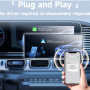 Беспроводной адаптер в автомобиль Carplay для IOS / Android, Black